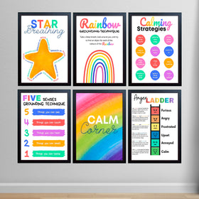 Business Strategy Quotes Set of 6 frames