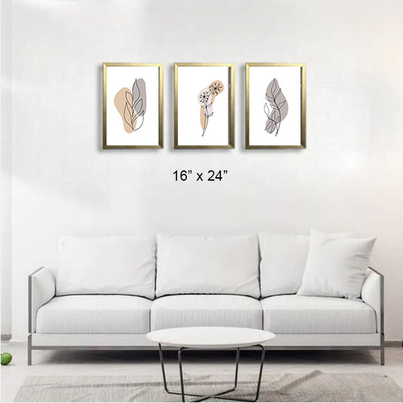 3 Pcs Beautiful Aesthetic Photo Frames