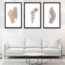 3 Pcs Beautiful Aesthetic Photo Frames-1