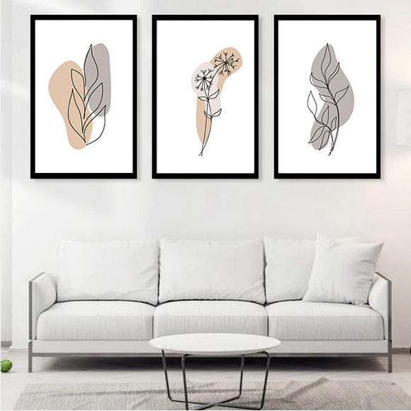 3 Pcs Beautiful Aesthetic Photo Frames