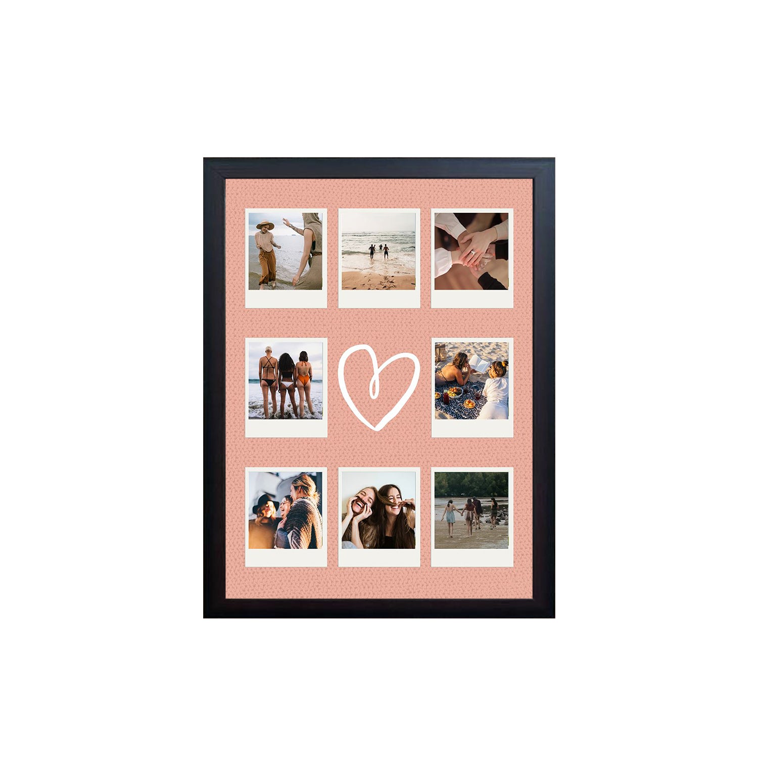 Family Trip Design Photo Frame, Birthday Gift Frame
