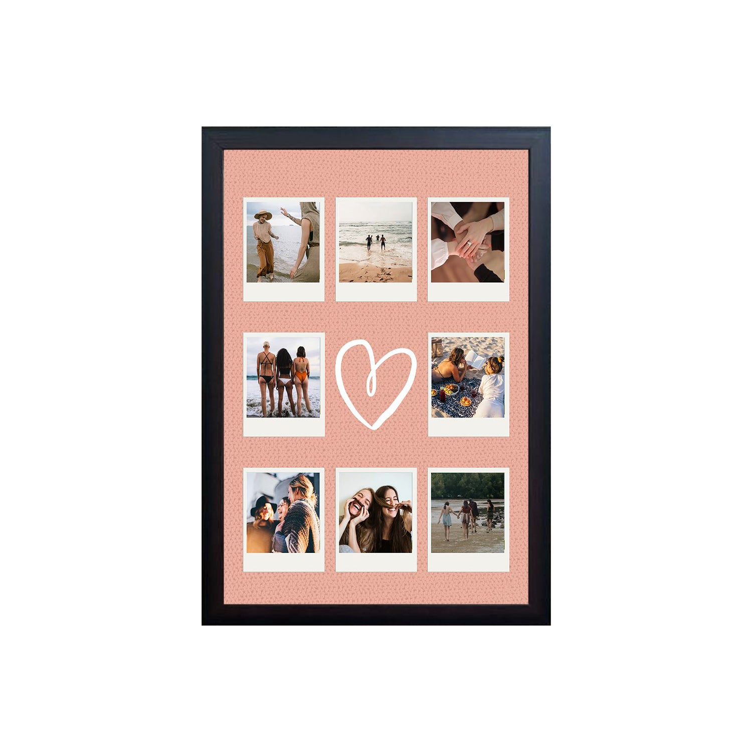 Family Trip Design Photo Frame, Birthday Gift Frame