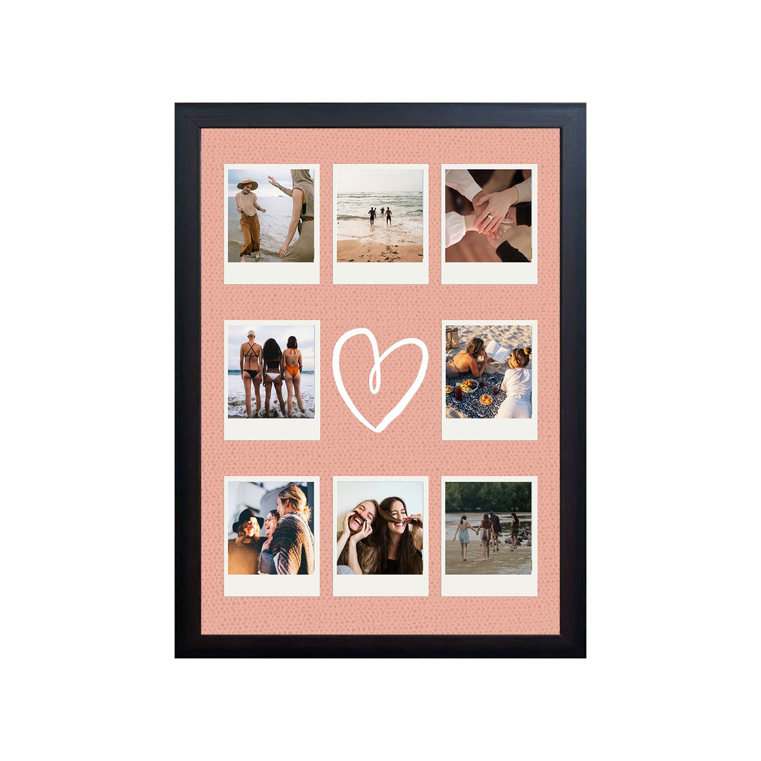 Family Trip Design Photo Frame, Birthday Gift Frame