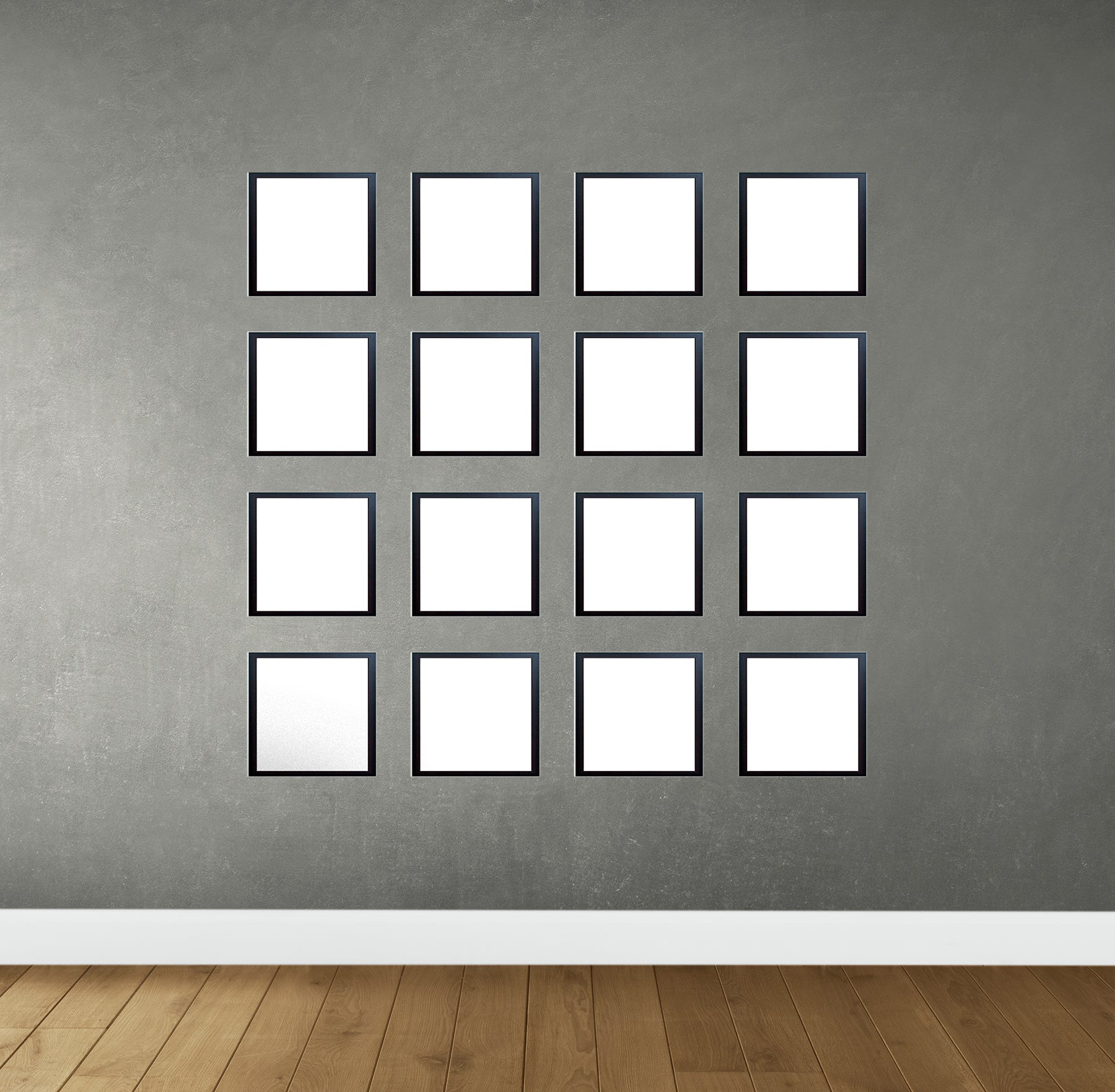Buy black Set of 16 Wall Collage Picture Frames