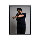 Sidhu Moose Wala Poster Frame | Punjabi Rapper Figure Poster Wall Art-3