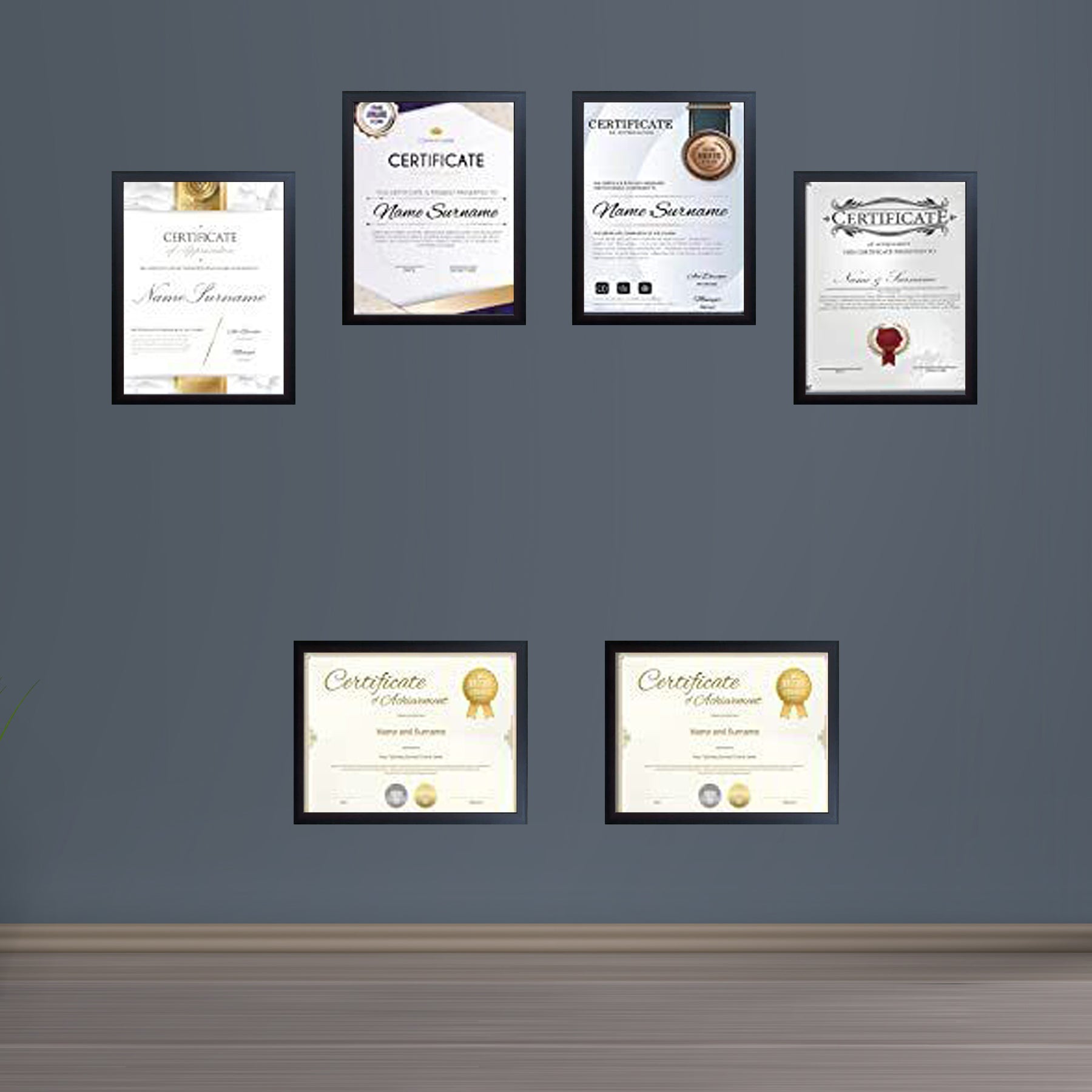 Buy black Diploma/ Certificate Frames A4 Size