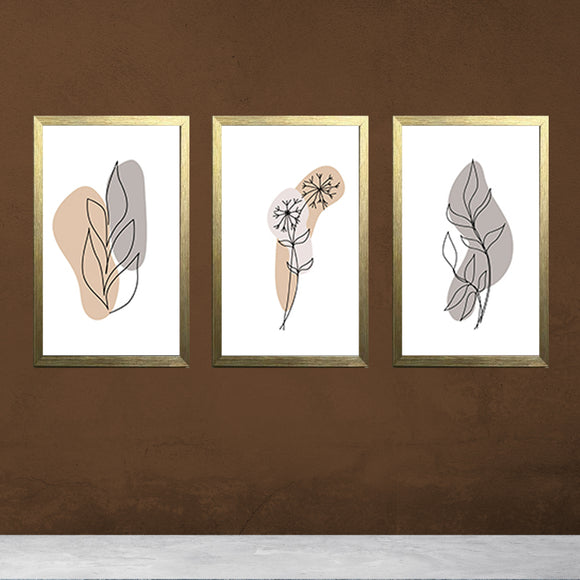 3 Pcs Beautiful Aesthetic Photo Frames