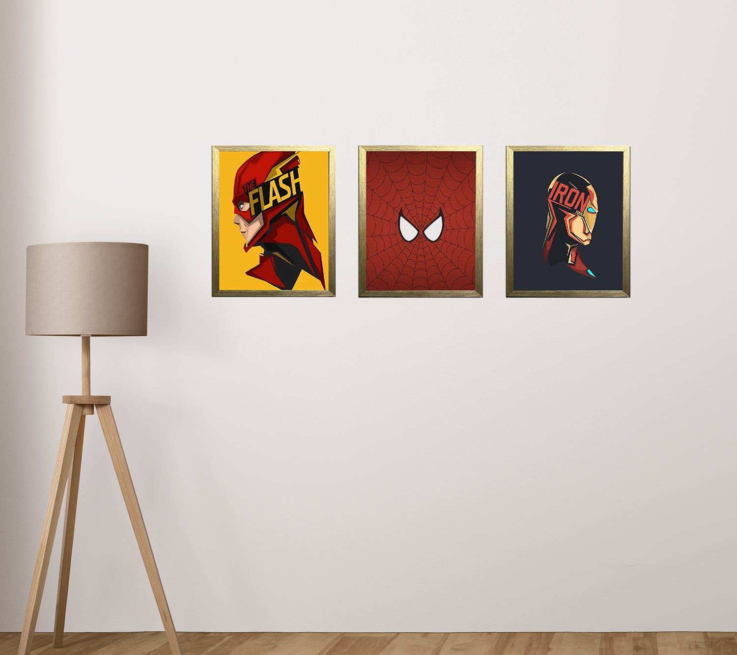 Buy golden 3 Pcs Boys Gaming  Frame Set