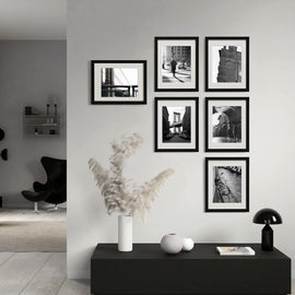 10x14" 6 pack of Frames Collage, With Border 8x10" for Family/ Wedding Pictures - 0