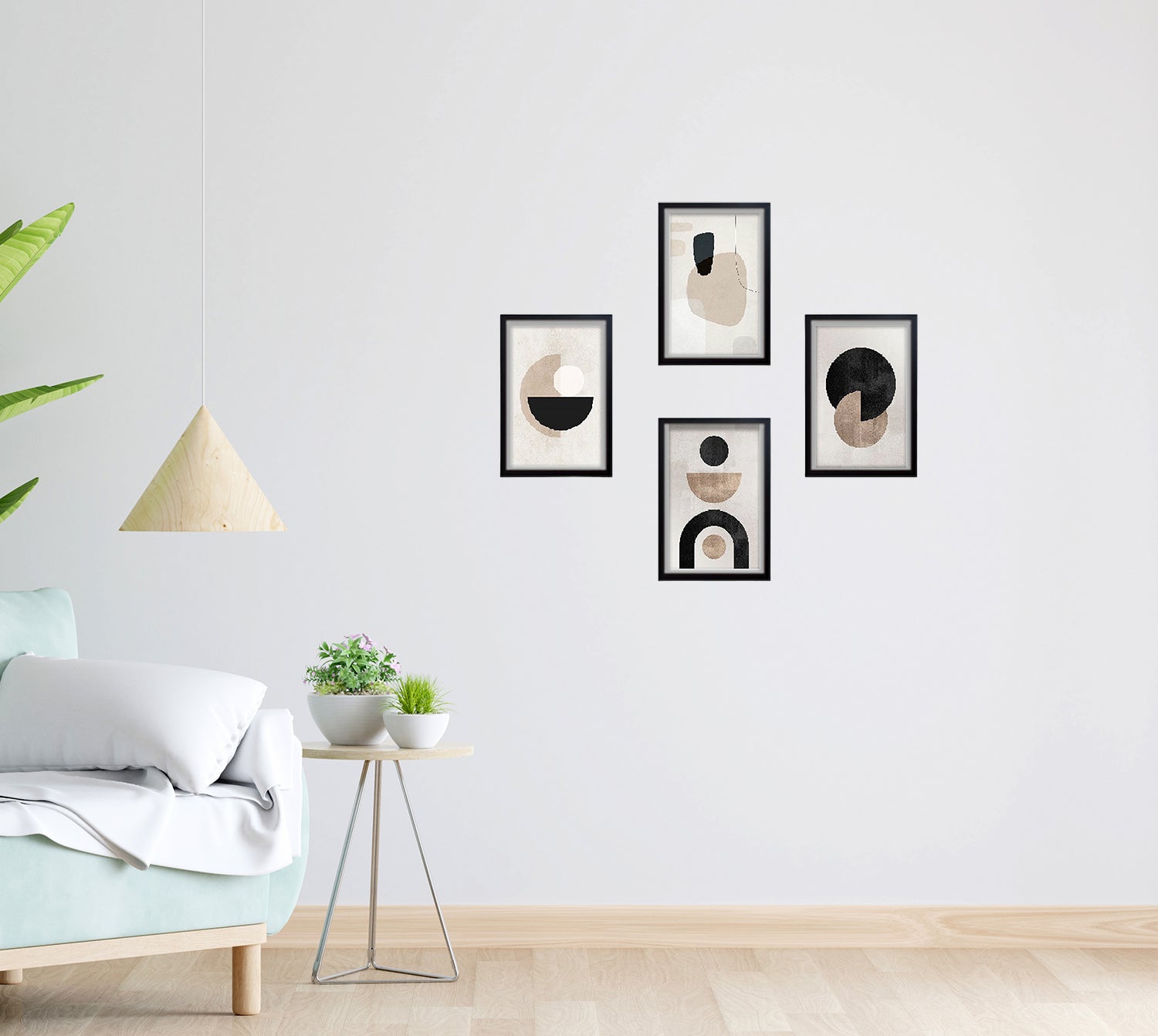 Set of 4 Aesthetic Art Frame set