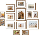 Gallery Picture Frame Set of 14 – Assorted Sizes for Wall Collage-3