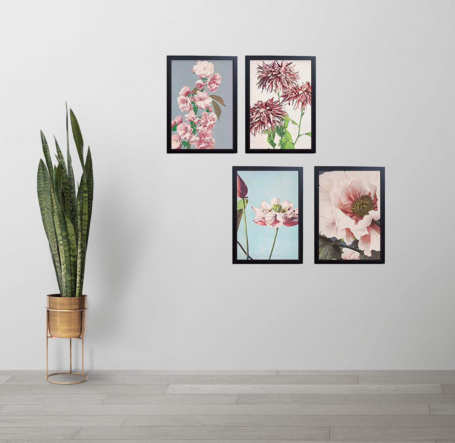 Set of 4 Aesthetic Wall Decoration Photo Frames