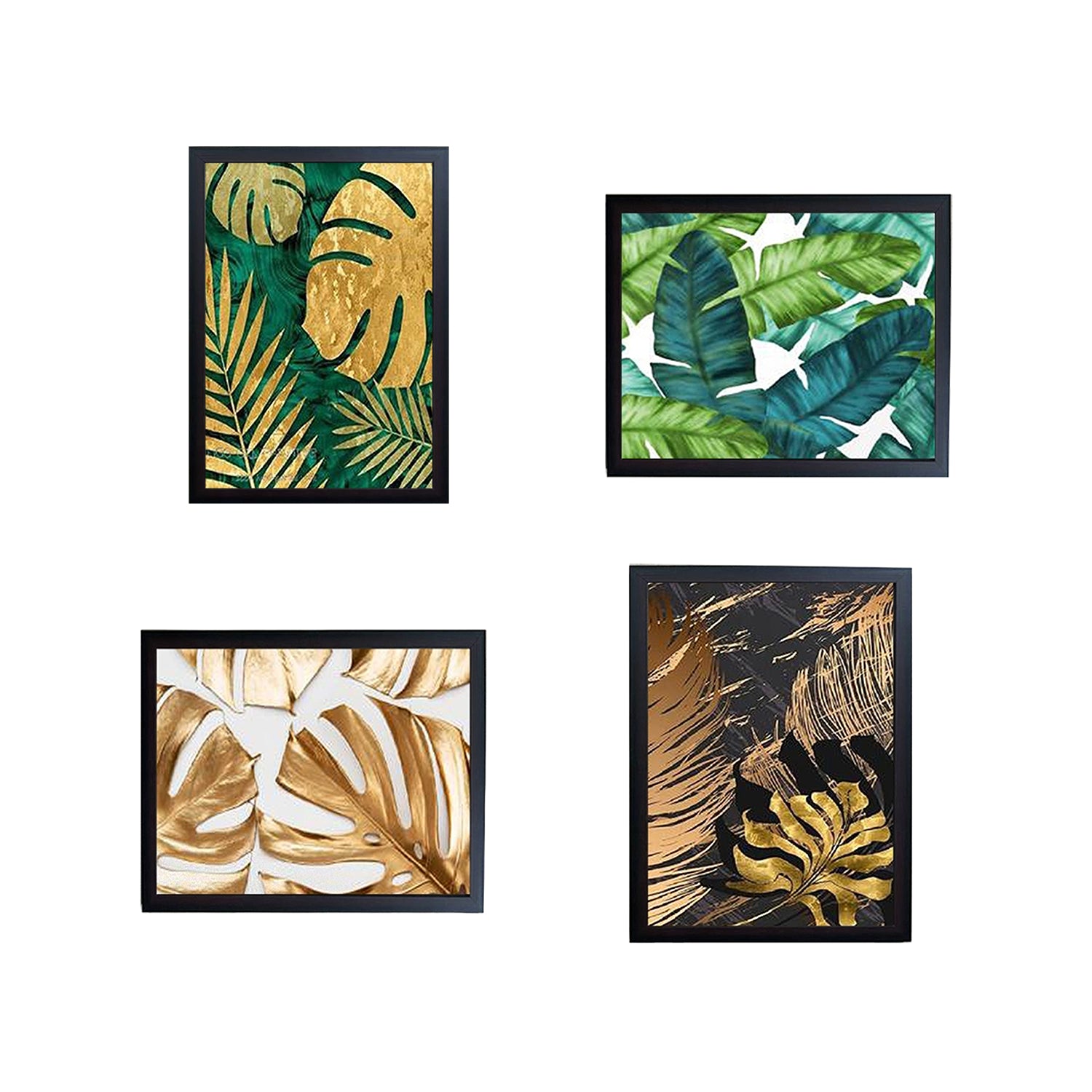 4 Pcs Minimalist Abstract Frames