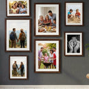 7 pc family pics frame set