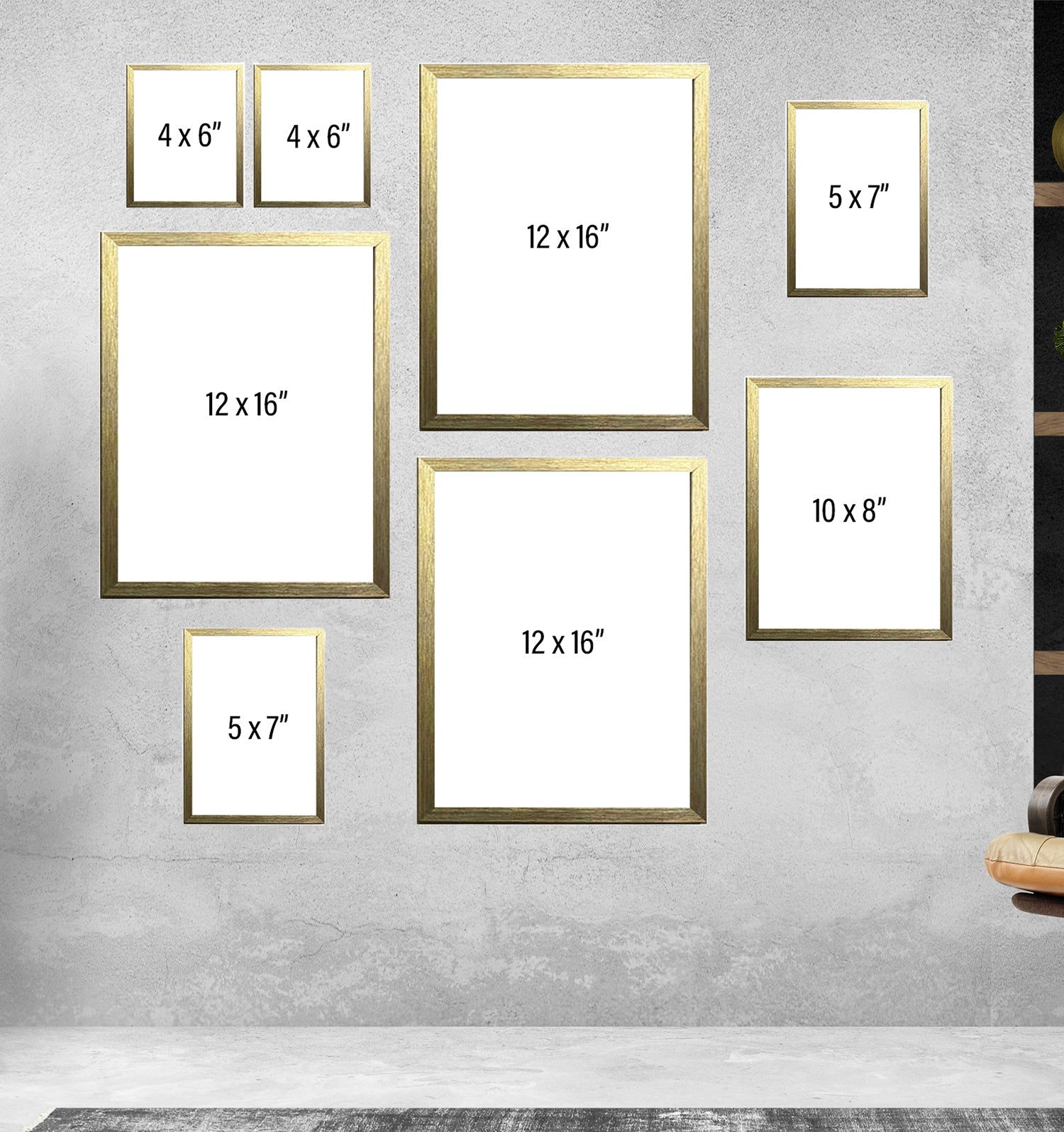 Pack of 8 Photo Frame Collage set