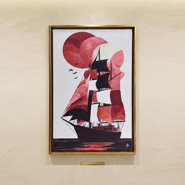 16x24 inch Floating Frame -  Premium UV print on canvas