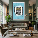 Gym Inspiration Motivation Quotes - Inspirational Motivational Wall Art Print for Home Office Decor-3