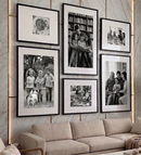 Gallery Photo Wall Frames Set - 6 Frames collage (20x30 inch 3 pc, 20x26 inch 3 pc)-2