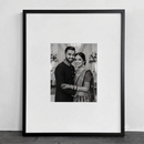 Oversized Mount 20x16" Black Box Frame For 10x8 picture - Premium Collection-1