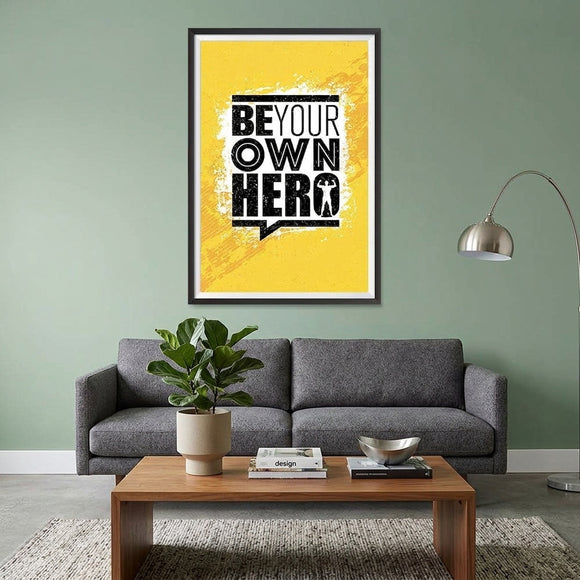 Gym Inspiration Motivation Quotes - Inspirational Motivational Wall Art Print for Home Office Decor