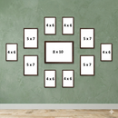 Pack of 11 Frame Collage set, Picture frames Pack (8x10 inches * 1, 5 x 7 inches *4, 4 x 6  inches * 6)-2
