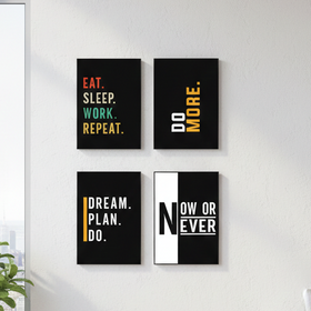 Inspirational Work Quote set