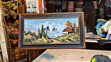 42x24" Premium Scenery frame - Double frame with Glass - 0