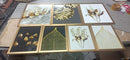 7 pcs Modern Abstract Frame set, 12x16" 3pc, 8x12" 4 pc-2