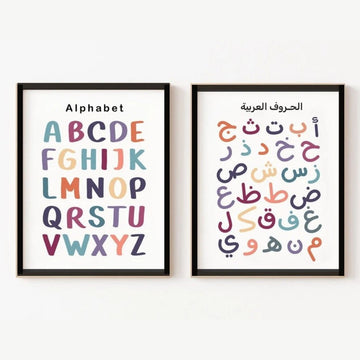 Kids ABC & 123 Education, Kids Room Decor - 0