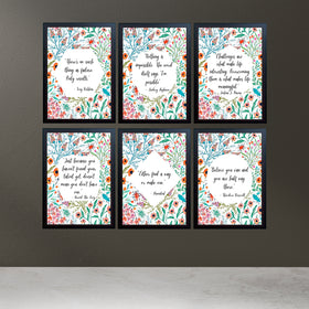 6 Pcs Business / Work Motivation Quotes