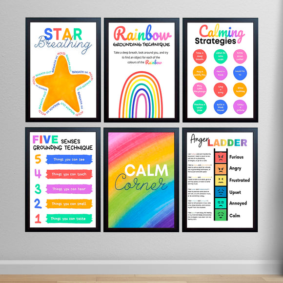 Business Strategy Quotes Set of 6 frames