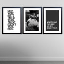 Motivational Quotes About Success For House & Office Decor Set of 3 Frames-4
