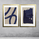 Set of 2 Abstract Art Frame set-4