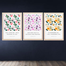 Buy white Set of 3 Islamic Frames