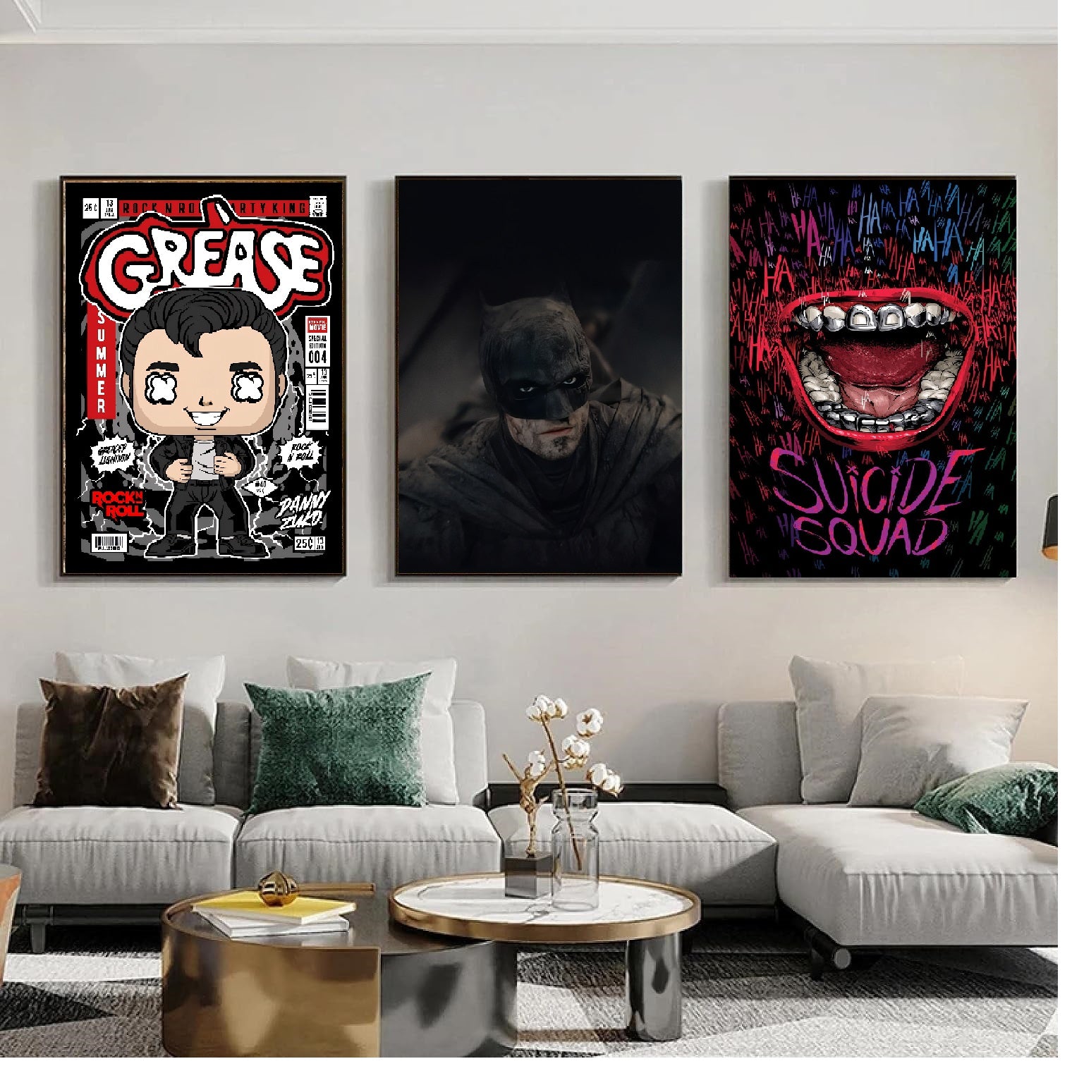 3 Pc Boys Gaming frames, Boys Room frame set