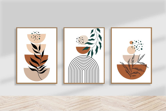 abstract wall prints