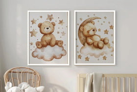 Sweet Dreams Kids Photo Frames - Nursery Decor Set