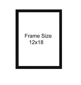 Black custom collage wall frame sized 12x18 inches with clean, modern edges. - Custom Collage Wall Frame Set – Personalized Gallery Decor - 4x4" / Black - Frame World