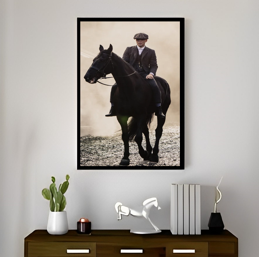 Peaky Blinders Portrait Frame , Thomas Office Wall Hanging Poster frame