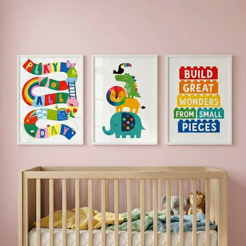 kids nursery frame