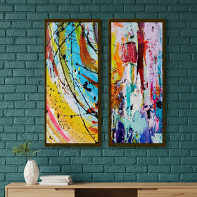 long abstract frames