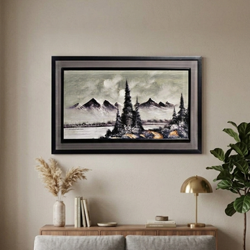mountain scenery frame