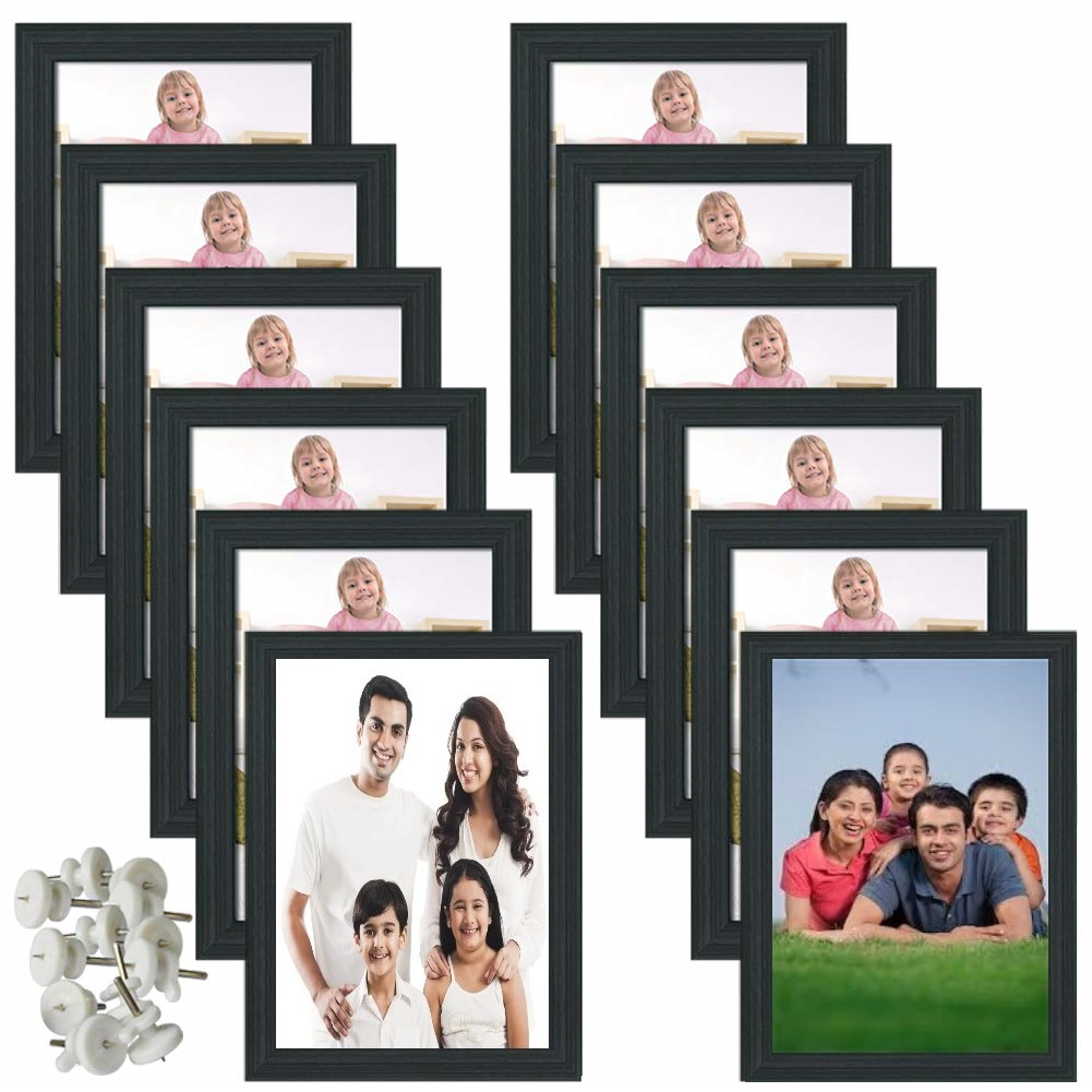 5x7" Glass front Frames with Family Pictures, Clearance Sale