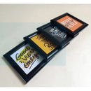 Set of four black collage frames with inspirational quotes and custom colorful backgrounds. - Pack of 4 Inspiration Quotes Picture Frames - 1 / 5x5" - Frame World